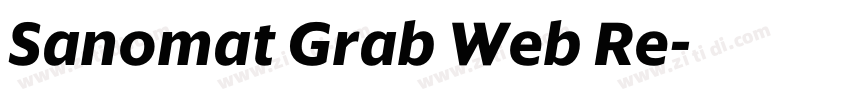 Sanomat Grab Web Re字体转换